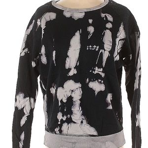 Maison Scotch & Soda Moto Dark Tie Dye Sweatshirt